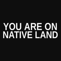 You Are On Native Land Indigenous People Native Am Crop Top | Artistshot