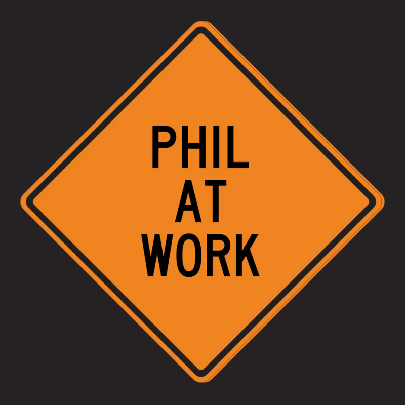 Phil At Work Funny Warning Sign Girl Vintage Cap by firakusvatikk | Artistshot