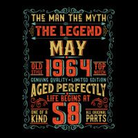 The Man The Myth The Legend 58 Birthday 1964 Green Lightweight Hoodie | Artistshot