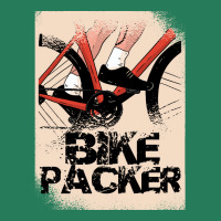 Cool Bikepacker Graphic Design Red T-shirt | Artistshot