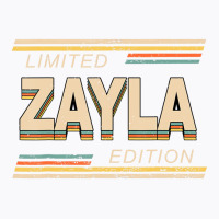 Zayla Gift Name Funny Retro Vintage Birthday & Chr T-shirt | Artistshot