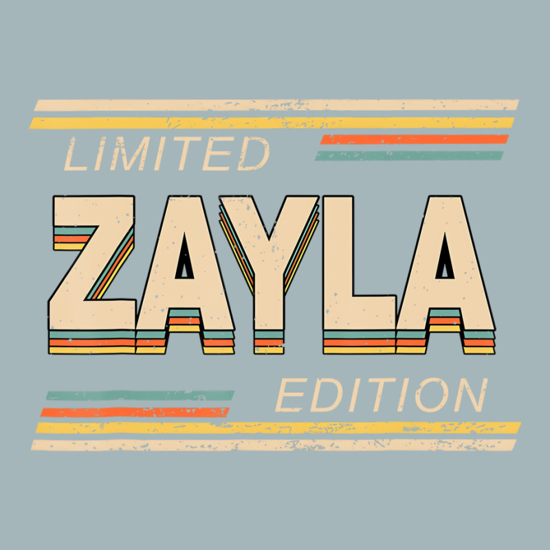 Zayla Gift Name Funny Retro Vintage Birthday & Chr Unisex Sherpa-Lined Denim Jacket by holubarpro | Artistshot