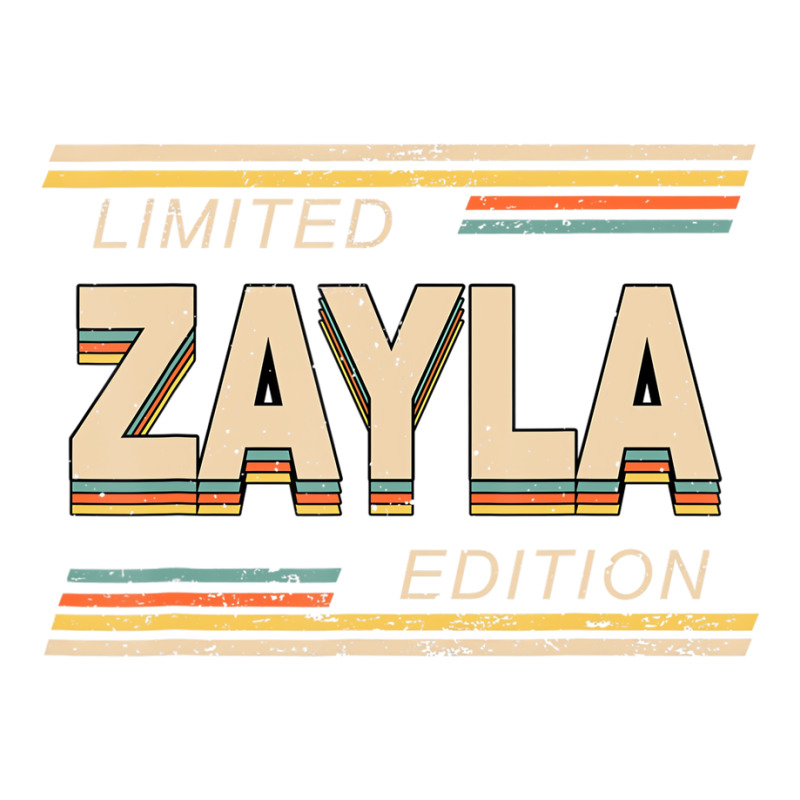 Zayla Gift Name Funny Retro Vintage Birthday & Chr V-Neck Tee by holubarpro | Artistshot