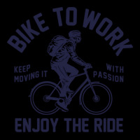 Bike To Work Enjoy The Ride Travel Men's Long Sleeve Pajama Set | Artistshot