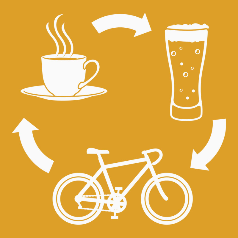 Cycling Coffee Beer Girl T-shirt | Artistshot