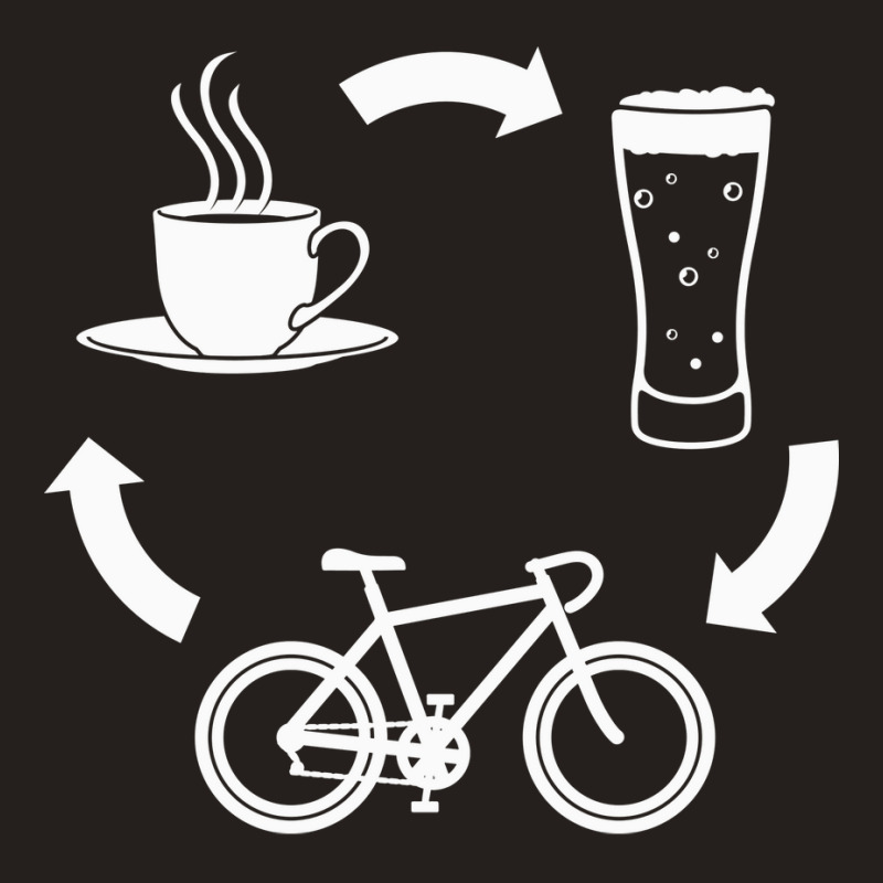 Cycling Coffee Beer Girl Tank Top | Artistshot