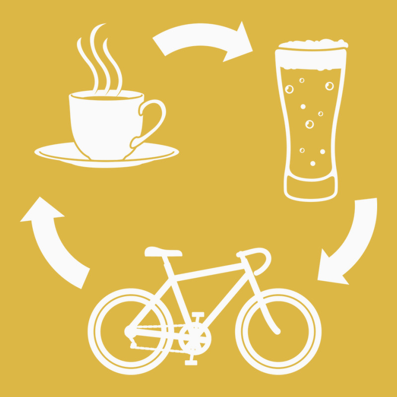 Cycling Coffee Beer Girl Classic T-shirt | Artistshot