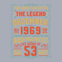 The Man The Myth The Legend 53 Birthday 1969 Girl Tank Dress | Artistshot