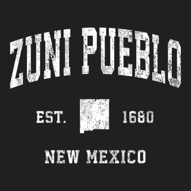 Zuni Pueblo New Mexico Nm Vintage Athletic Sports T-Shirt by holubarpro | Artistshot