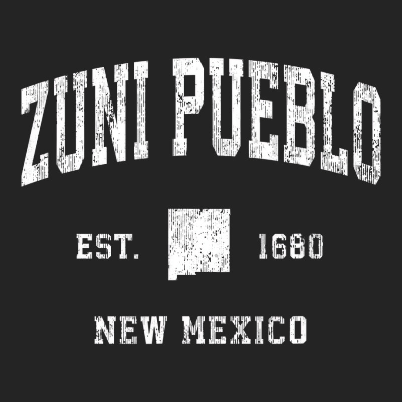 Zuni Pueblo New Mexico Nm Vintage Athletic Sports 3/4 Sleeve Shirt by holubarpro | Artistshot