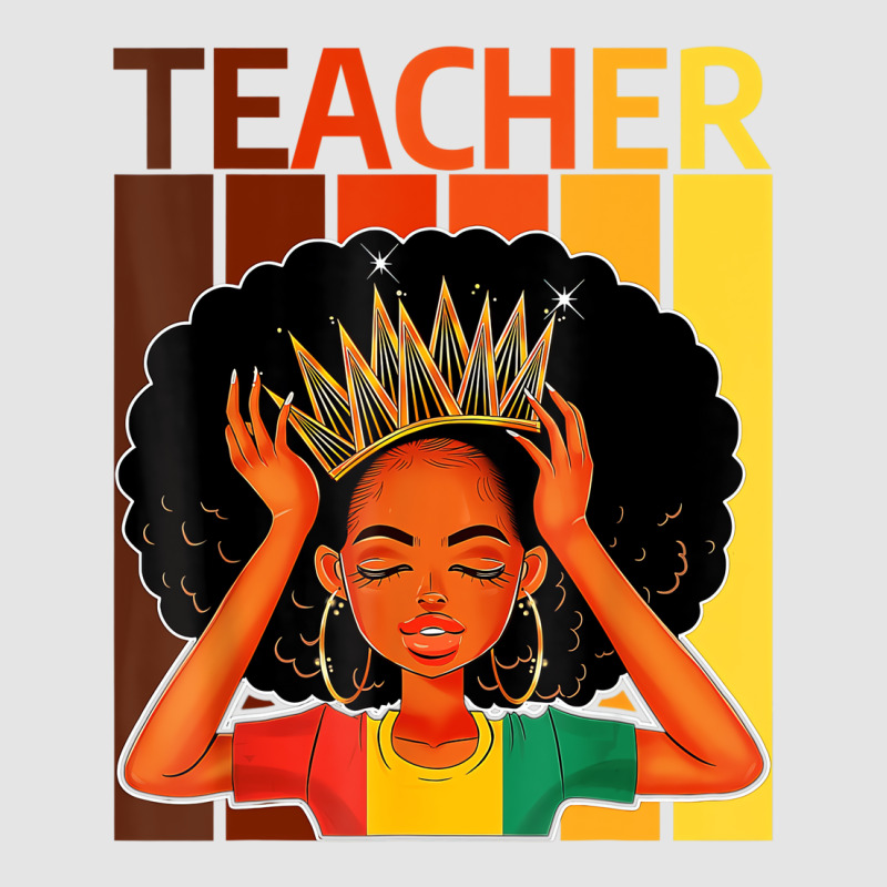 Teacher Afro African American Black History Month Exclusive T-shirt by likensjaymie | Artistshot