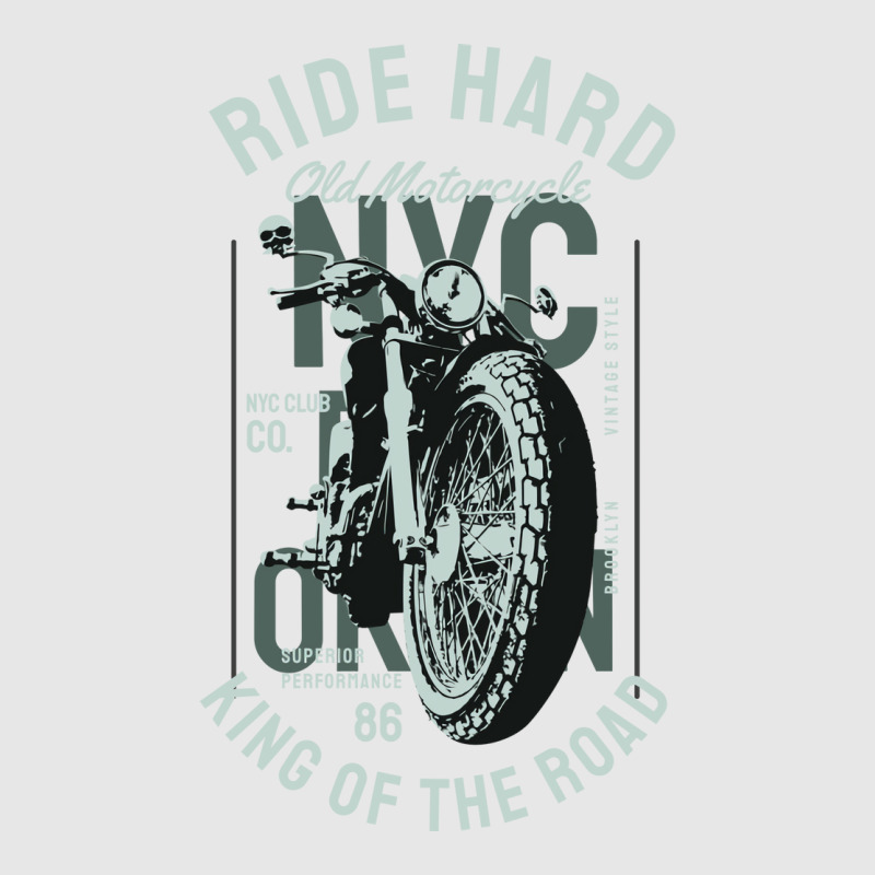 Ride Hard Old Motorcycle Quote Hoodie & Jogger set by gugaisraero | Artistshot