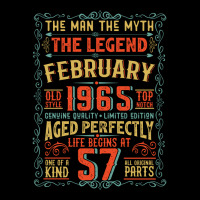 The Man The Myth The Legend 57 Birthday 1965 Cute Men's 3/4 Sleeve Pajama Set | Artistshot