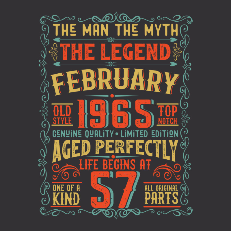 The Man The Myth The Legend 57 Birthday 1965 Cute Vintage Hoodie by kosicnarwarw | Artistshot