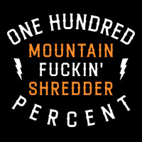 One Hundred Percent Mountain Fuckin Shredder Trend Maternity Scoop Neck T-shirt | Artistshot