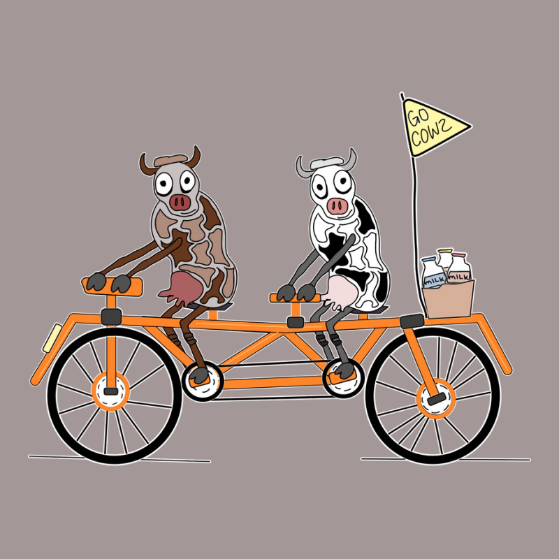 Cows On A Tandem Bike Travel Vintage Short | Artistshot