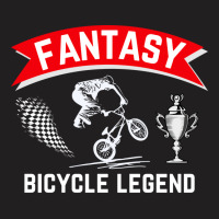 Fantasy Bicycle Legend Girl T-shirt | Artistshot