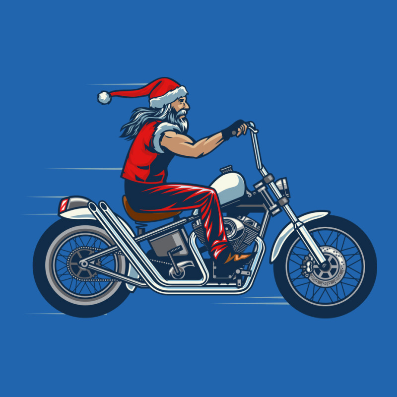 Santa Claus Biker Gift Pocket T-shirt | Artistshot