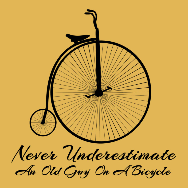 Never Underestimate An Old Guy On A Bicycle Bike C Vintage Hoodie And Short Set | Artistshot