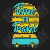 Time To Travel Summer Beach Classic T-shirt | Artistshot