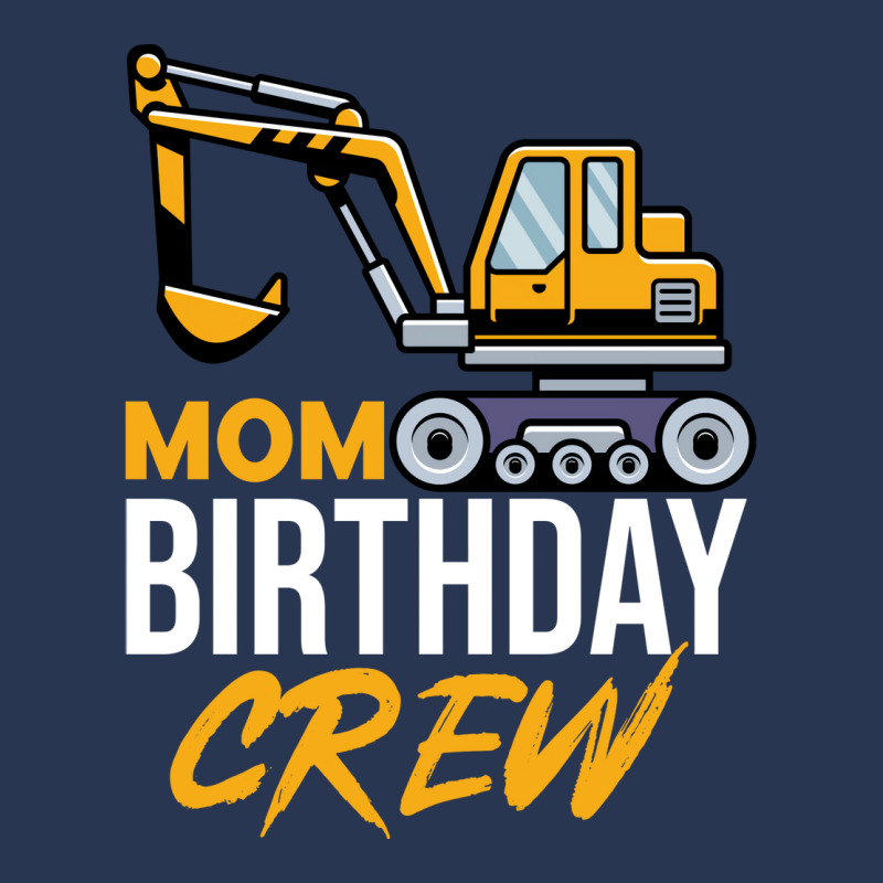 Mom Birthday Crew Construction Birthday Party Gree Men Denim Jacket by pawnrakhlefb | Artistshot