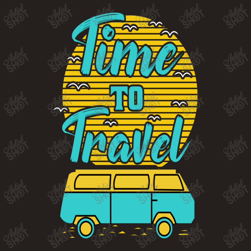 Time To Travel Summer Beach Tank Top by chris299 | Artistshot