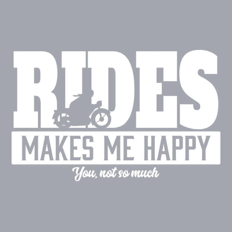 Rides Makes Me Happy Funny Long Sleeve Shirts | Artistshot