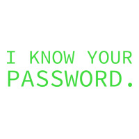 I Know Your Password Computer Hacker It Administra Maternity Scoop Neck T-shirt | Artistshot