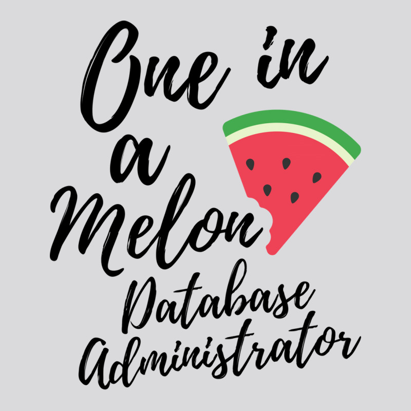 Database Administrator Gifts One In A Melon Databa Women's Triblend Scoop T-shirt by mnoodincicr | Artistshot