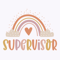 Supervisor Boho Casual Over The Rainbow Design Tank Top | Artistshot