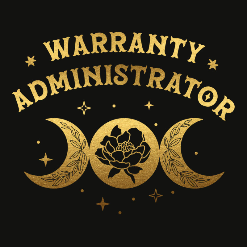 Warranty Administrator Boho Moon Wild Rose Golden Scorecard Crop Tee by lisjandainaf | Artistshot