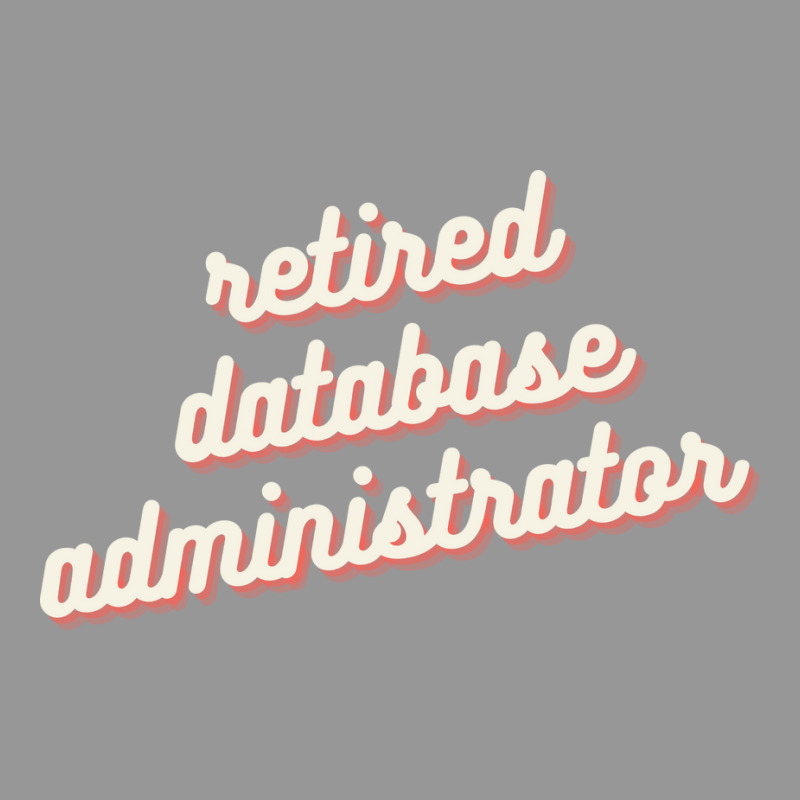 Retired Database Administrator Red Women's V-Neck T-Shirt by isqramsvilarz | Artistshot