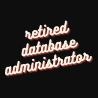 Retired Database Administrator Red Crop Top | Artistshot