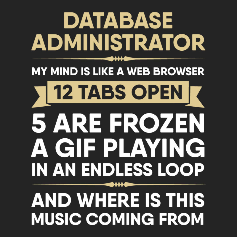 Database Administrator My Mind Is Like A Web Brows 3/4 Sleeve Shirt by peemotchalwe4 | Artistshot