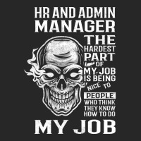 Hr And Admin Manager T  The Hardest Part Gift Item Men's T-shirt Pajama Set | Artistshot