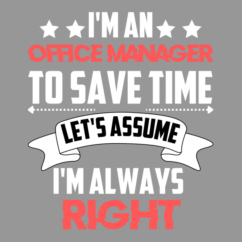 Im An Office Manager To Save Time Lets Assume Im A Women's V-Neck T-Shirt by cdodreonp | Artistshot