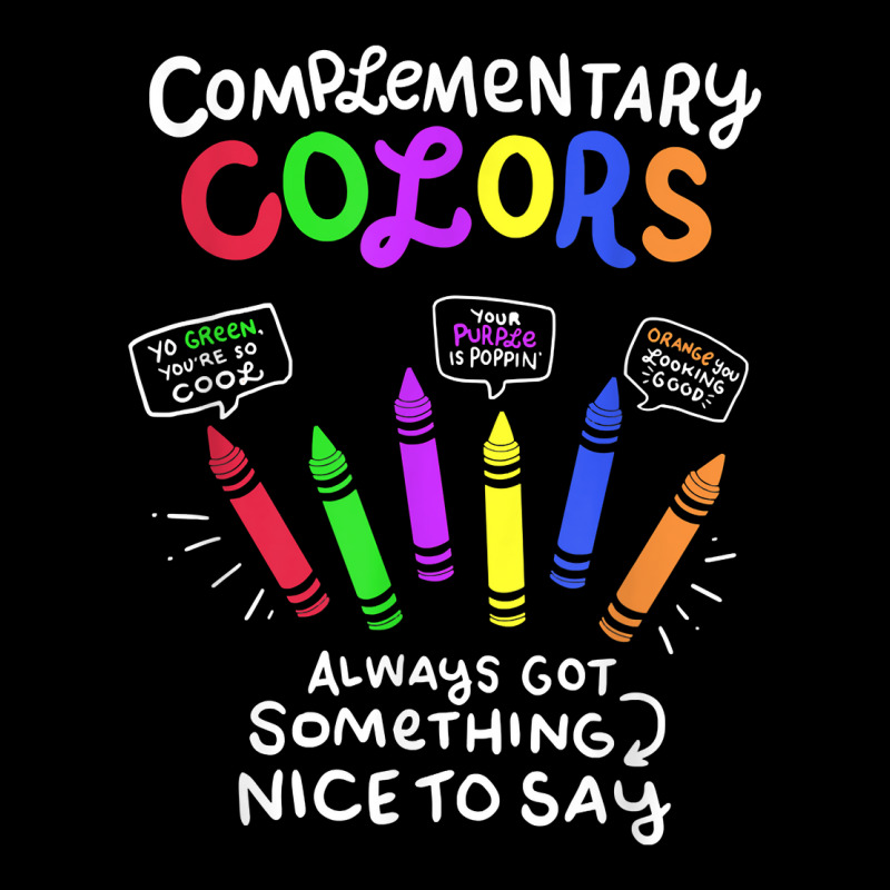 Funny Art T Shirt Complimentary Colors For Art Teachers T Shirt Baby Tee by men.adam | Artistshot