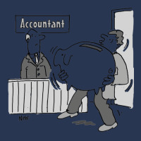 Accountant Has A Client With A Huge Piggybank Star Men Denim Jacket | Artistshot