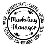 Marketing Manager Sales Management Admin Gift Yell V-neck Tee | Artistshot