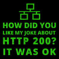 How Did You Like My Joke About Http 200 It Network Cropped Sweater | Artistshot