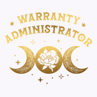 Warranty Administrator Boho Moon Wild Rose Golden Tank Top | Artistshot