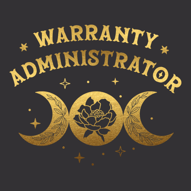 Warranty Administrator Boho Moon Wild Rose Golden Vintage Hoodie by wsletiguuri | Artistshot