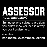 Assessor Definition Design Appraiser Auditor Exami Legging | Artistshot