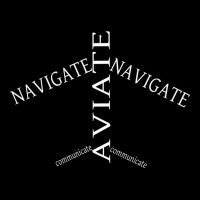 Aviate Navigate Communicate Black Ed Aesthetic Kids Cap | Artistshot