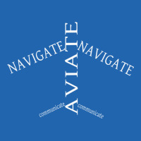 Aviate Navigate Communicate Black Ed Aesthetic Pocket T-shirt | Artistshot