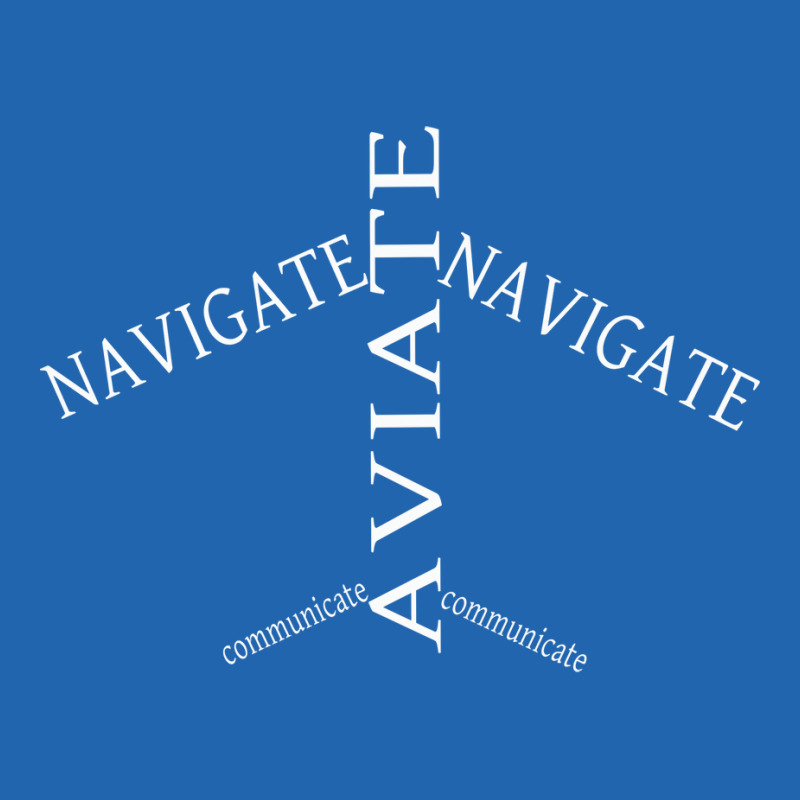 Aviate Navigate Communicate Black Ed Aesthetic Pocket T-Shirt by viquijoffre4 | Artistshot