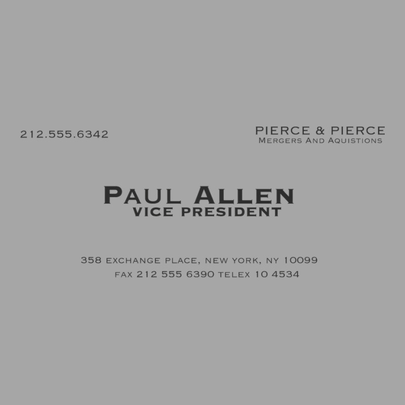 Paul Allen Business Card Men's Polo Shirt by aguadoseagerk | Artistshot