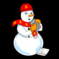 Snowman Accountant Cute V-neck Tee | Artistshot