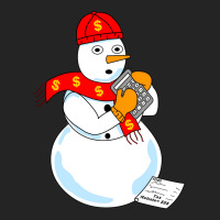 Snowman Accountant Cute 3/4 Sleeve Shirt | Artistshot