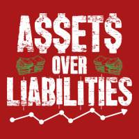 Assets Over Liabilities Accountant Red Adjustable Cap | Artistshot